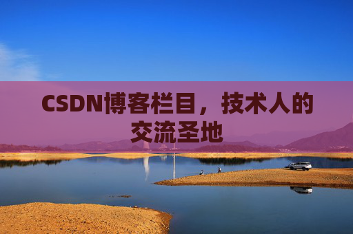 CSDN博客栏目，技术人的交流圣地